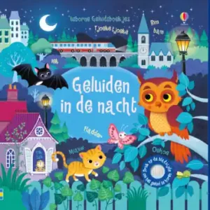 Usborne Geluidsboekjes - Geluidsboekje \\u2013 Geluiden in de nacht Voordeelprijs