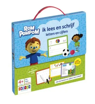 Rompompom - Rompompom ik lees en schrijf Gratis Verzending