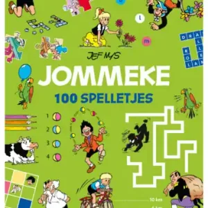 Gratis Retour Jommeke spelboek 1 - Jommeke 100 spelletjes 2023