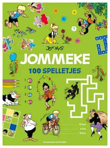Gratis Retour Jommeke spelboek 1 - Jommeke 100 spelletjes 2023