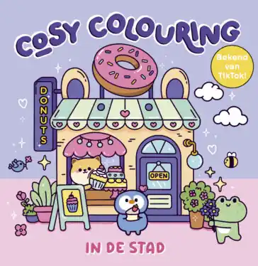 Cosy Colouring – In de stad Actieprijs