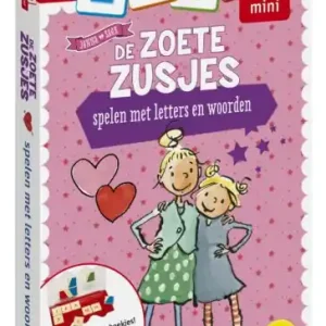 Actieprijs Loco mini De Zoete Zusjes spelen met letters en woorden 4-8 jaar