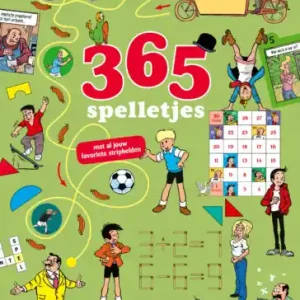365 spelletjes met al jouw favoriete stripfiguren Goedkoop