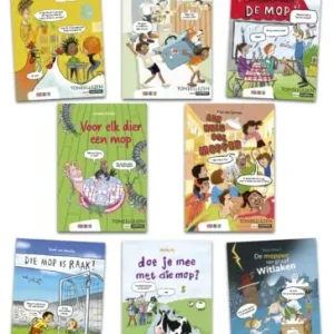 Actieprijs Toneellezen - Pakket Toneellezen Moppen groep 3 en 4 (8 titels)