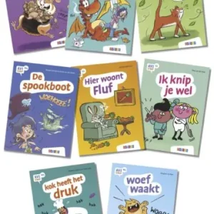 Voordeelprijs AVI strips - Pakket 2 AVI strips groep 3 en 4 (8 titels)