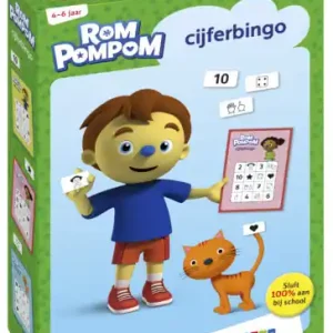 Voordeelprijs Rompompom - Rompompom cijferbingo