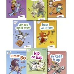 AVI strips - Pakket AVI strips groep 3 en 4 (8 titels) Gratis Verzending