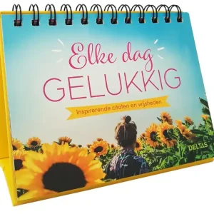 Bestel Nu Elke dag gelukkig - Tafelstaander