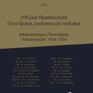 100 jaar Handelsrecht Weekendaanbieding