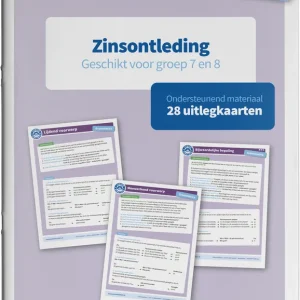 zinsontleding geschikt voor groep 7 en 8 Premium