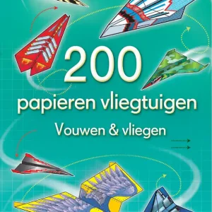 200 Papieren vliegtuigen - Vouwen en vliegen Betaalbaar