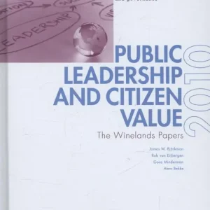 Aanbieding Public leadership and citizen value