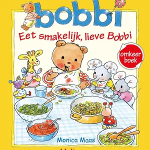 Aanbieding Eet smakelijk lieve Bobbi / Welterusten, lieve Bobbi – omkeerboek