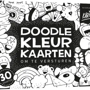 Paperfuel Doodlekleurkaarten om te versturen Nu Kopen