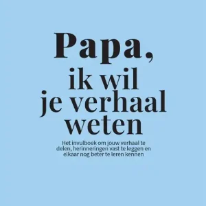 Flitsaanbieding Papa, ik wil je verhaal weten